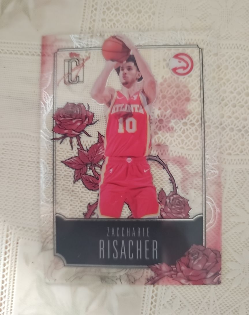2025-26 Topps Signature Class #R-14 Zaccharie Risacher Roses SSP — front