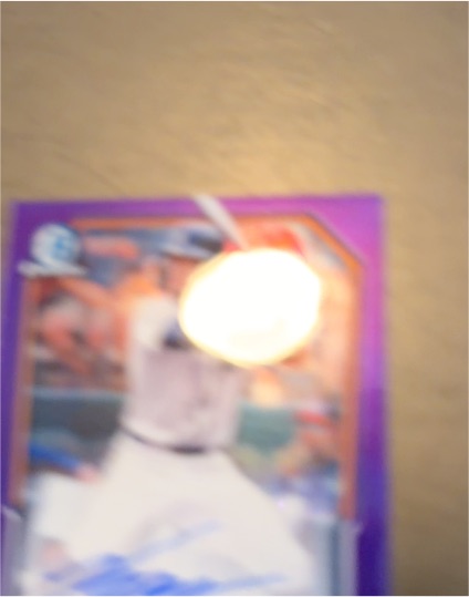 2022 Topps Chrome Update #USC7 Mickey Mantle Purple Parallel — front