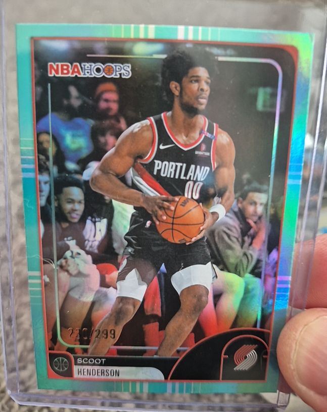 2025-26 Topps NBA Hoops #85 Scoot Henderson — front