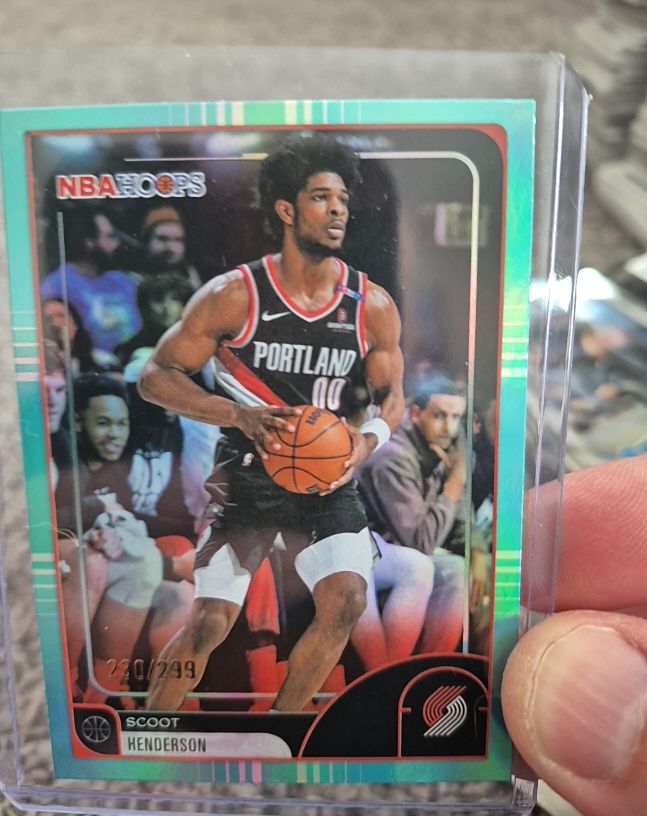 2025-26 Topps NBA Hoops #85 Scoot Henderson — front
