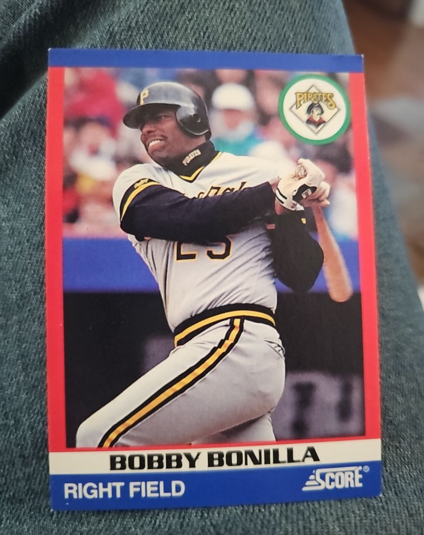 1991 Score 100 Superstars #42 Bobby Bonilla — front