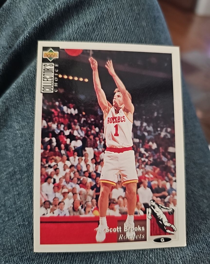1994-95 Upper Deck Collector's Choice #265 Scott Brooks — front