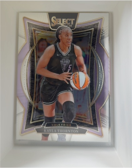 2025 Panini Select WNBA #22 Kayla Thornton — front