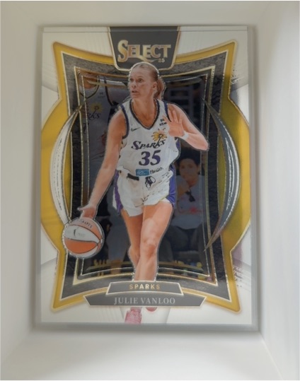 2025 Panini Select WNBA #111 Julie Vanloo — front