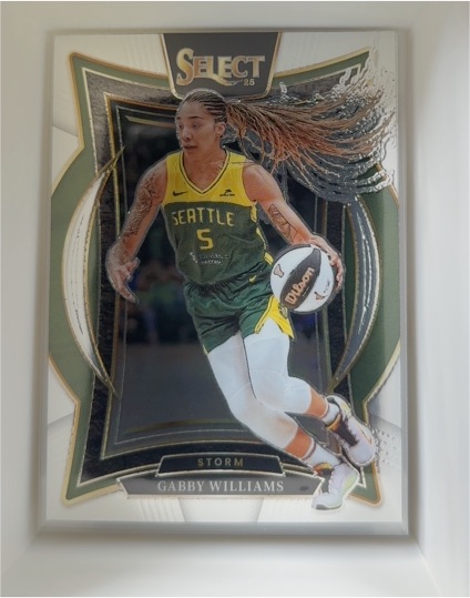 2025 Panini Select WNBA #27 Gabby Williams — front