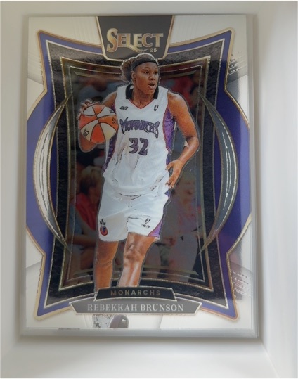 2025 Panini Select WNBA #43 Rebekkah Brunson — front