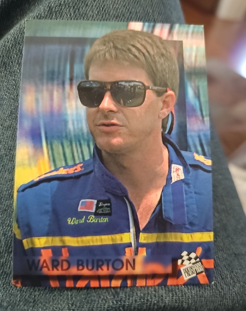 1994 Press Pass #57 Ward Burton — front