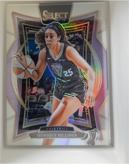 2025 Panini Select WNBA #25 Monique Billings — front