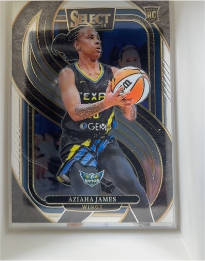 2025 Panini Select WNBA #174 Aziaha James — front