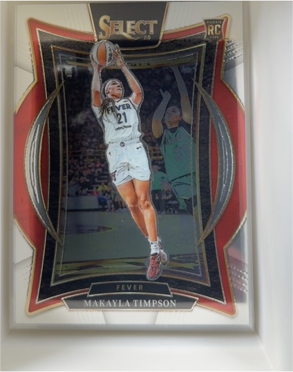 2025 Panini Select WNBA #87 Makayla Timpson — front