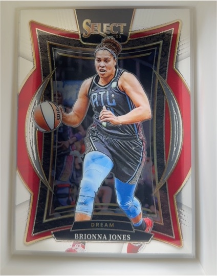 2025 Panini Select WNBA #107 Brionna Jones — front