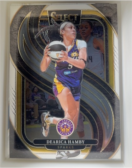 2024 Panini Select WNBA #77 Dearica Hamby — front