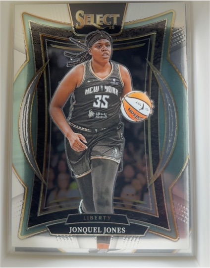 2024 Panini Select WNBA #14 Jonquel Jones — front