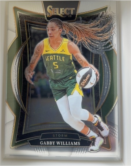 2025 Panini Select WNBA #27 Gabby Williams — front