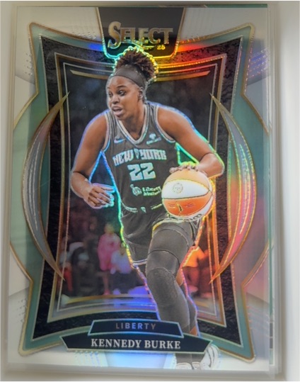 2025 Panini Select WNBA #86 Kennedy Burke — front
