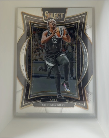 2024 Panini Select WNBA #94 Chelsea Gray Concourse Silver Prizm — front