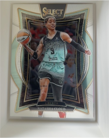 2025 Panini Select WNBA #59 Natasha Cloud — front
