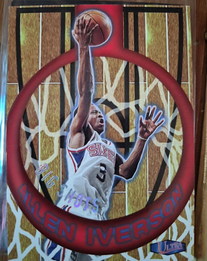 1997-98 Fleer Ultra Big Shots #2BS Allen Iverson — front