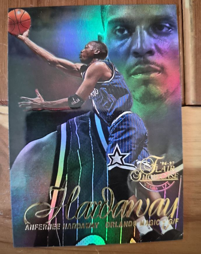 1996-97 Flair Showcase #1 Anfernee Hardaway — front