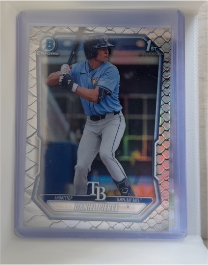 2026 Bowman Chrome #BCP-77 Daniel Pierce — front