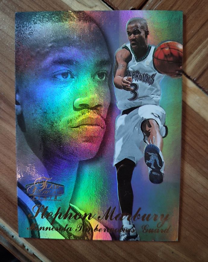 1997-98 Flair Showcase #15 Stephon Marbury — front