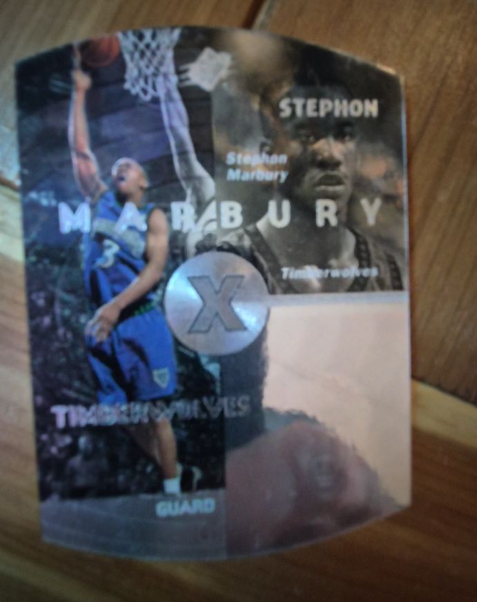 1997-98 Upper Deck SPx #26 Stephon Marbury — front