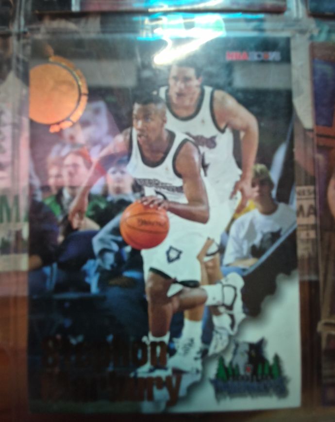 1996 Skybox NBA Hoops #300 Stephon Marbury — front