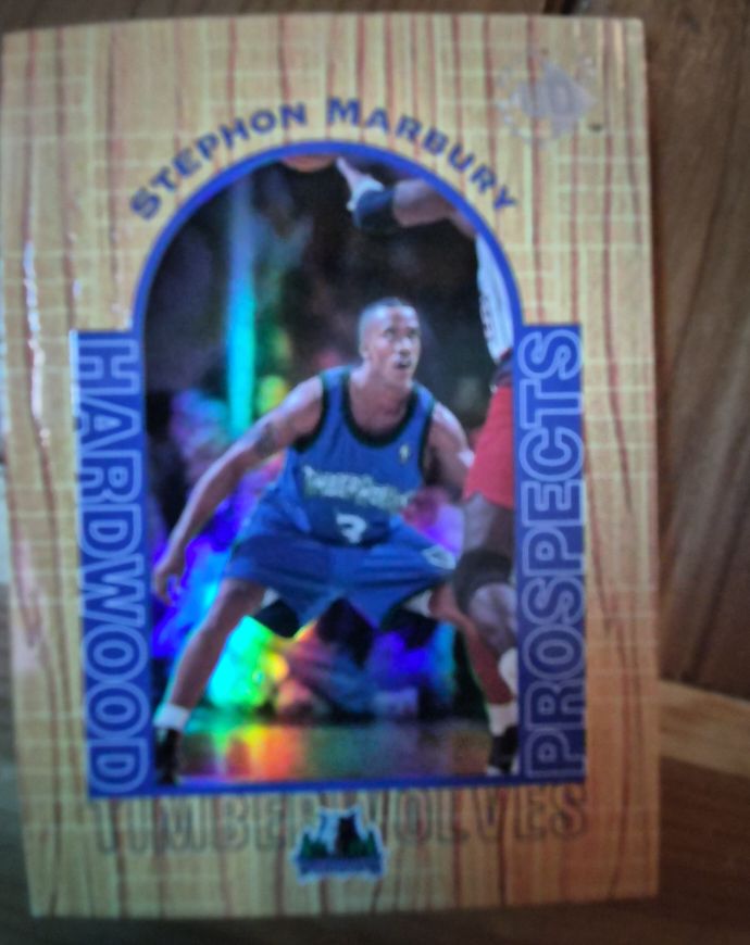 1996-97 Upper Deck UD3 #2 Stephon Marbury — front