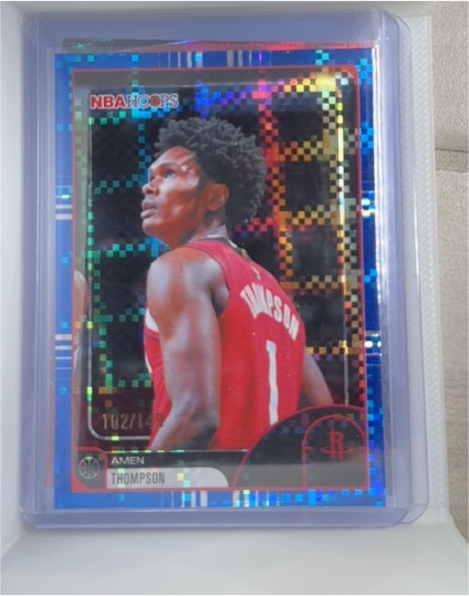 2025-26 Topps NBA Hoops #123 Amen Thompson — front