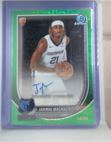 2025-26 Topps Bowman Chrome #BCA-JM Jahmai Mashack — front