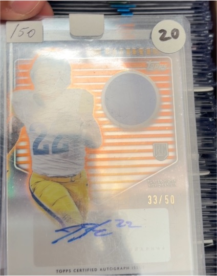 2024 Topps Certified #33 Football Player — front