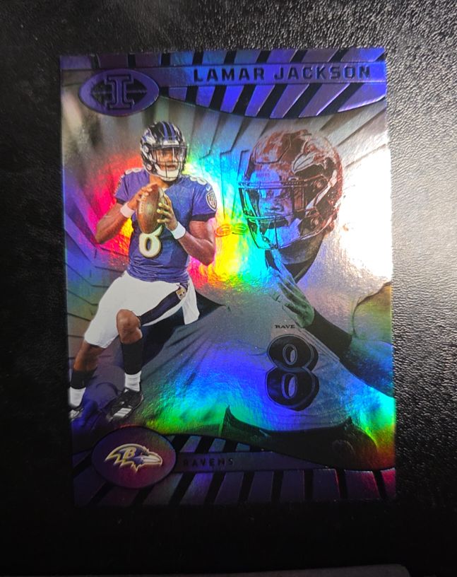 2024 Panini Illusions #7 Lamar Jackson — front