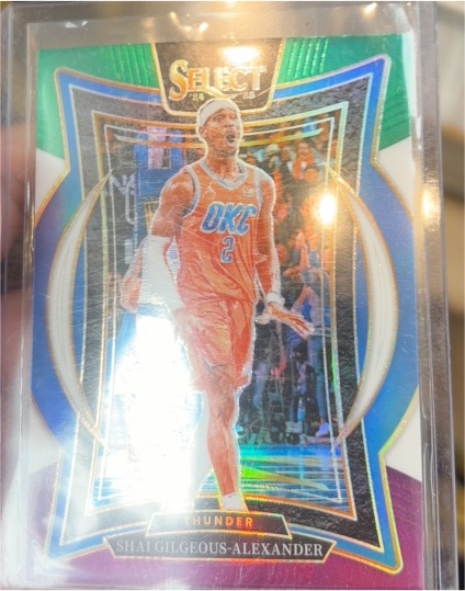 2024-25 Panini Select #36 Shai Gilgeous-Alexander — front