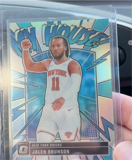 2024-25 Panini Donruss Optic My House #12 Jalen Brunson — front