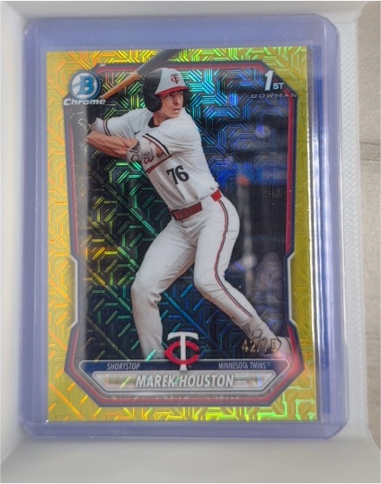 2026 Bowman Chrome #BCP-16 Marek Houston — front