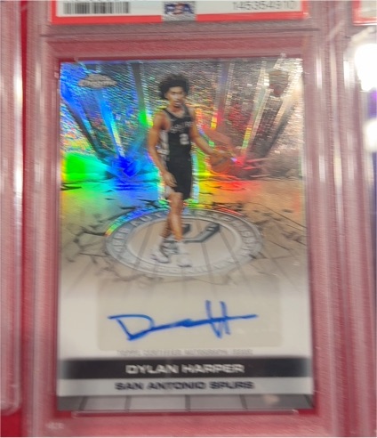 2025 Topps Holiday #H162 Dylan Harper — front