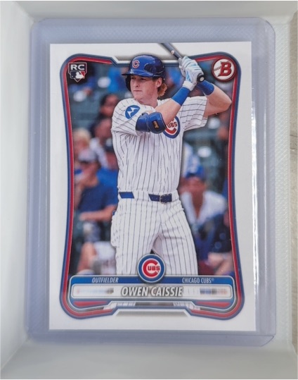 2026 Topps Bowman #62 Owen Caissie — front