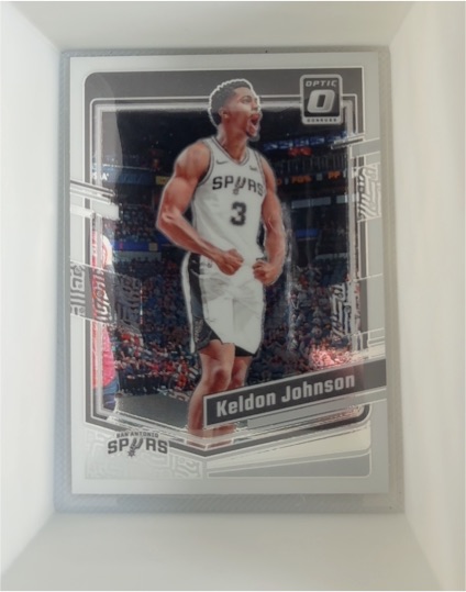 2023-24 Donruss Optic #112 Keldon Johnson — front