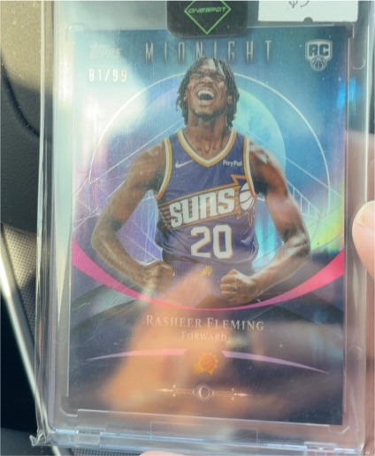 2025-26 Topps Midnight #91 Rasheer Fleming — front