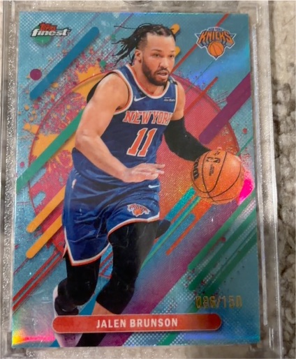 2025-26 Topps Finest #226 Jalen Brunson — front