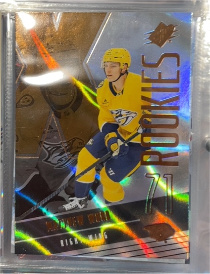 2025-26 Upper Deck SPx #132 Matthew Wood — front