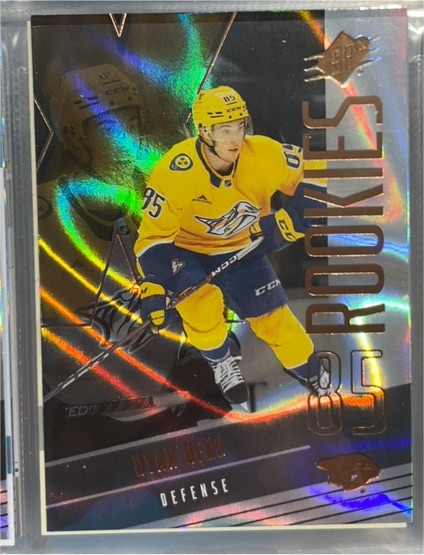 2025-26 Upper Deck SPx #137 Ryan Ufko Rookie — front