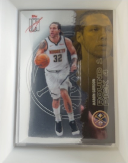 2025-26 Topps Signature Class Round Pick 4 Aaron Gordon #77 — front