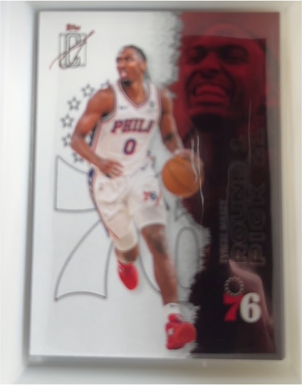 2025-26 Topps Signature Class #18 Tyrese Maxey — front
