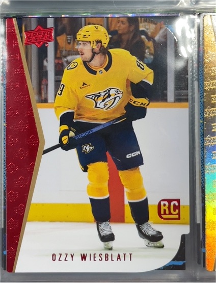 2025-26 Upper Deck Series 2 #RTD-16 Ozzy Wiesblatt — front