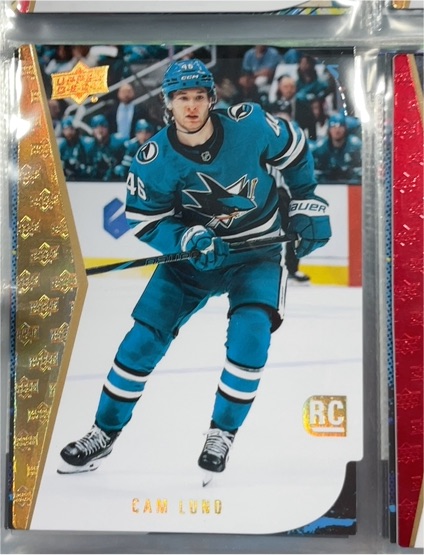 2025-26 Upper Deck Series 2 #RTD-19 Cam Lund — front