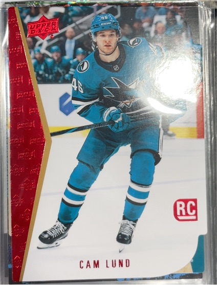 2025-26 Upper Deck Series 2 #RTD-19 Cam Lund — front