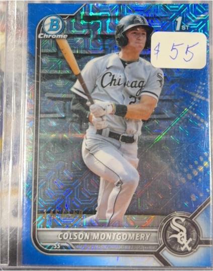 2022 Bowman Chrome #BCP-71 Colson Montgomery — front