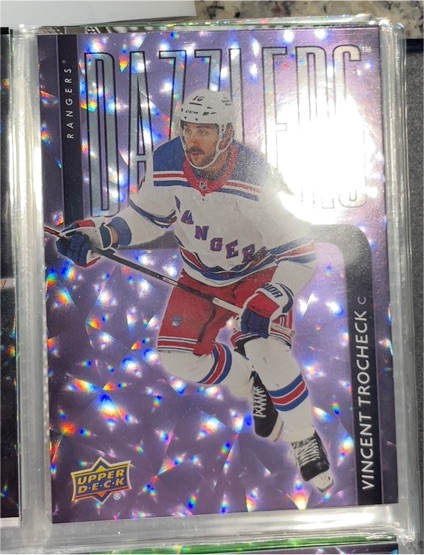 2025-26 Upper Deck Series 2 Dazzlers #DZ-84 Vincent Trocheck — front