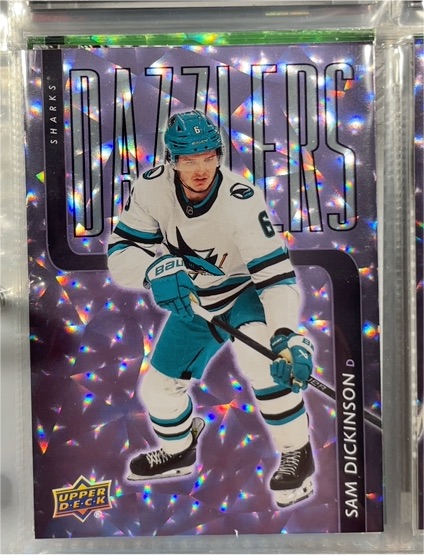 2025-26 Upper Deck Series 2 #DZ-82 Sam Dickinson Dazzlers — front